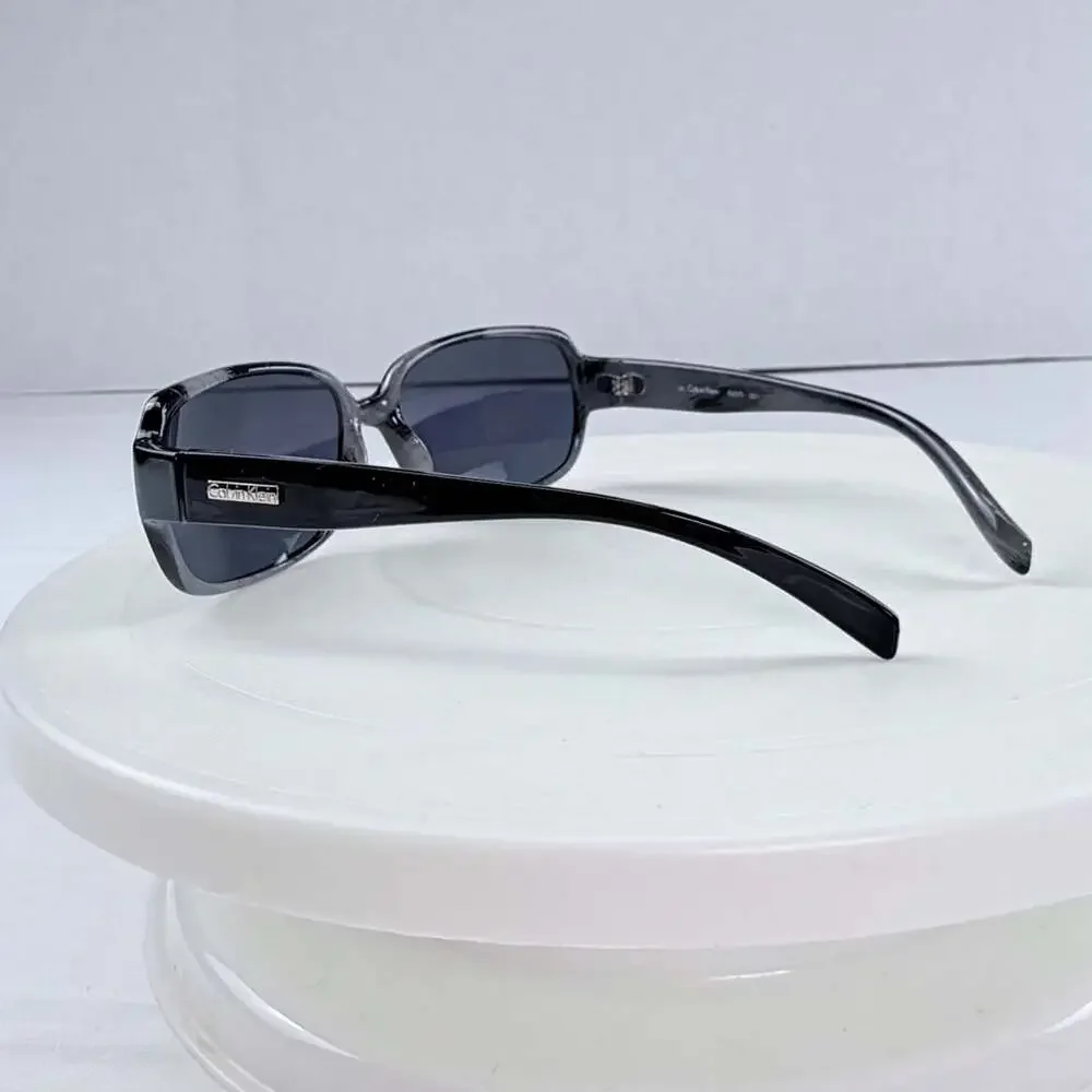 Calvin Klein R6075 Sunglasses Black with Hard Case